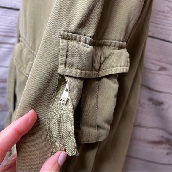 Pull & Bear Trademark Utility Zippered Jacket - Picture 7 of 11